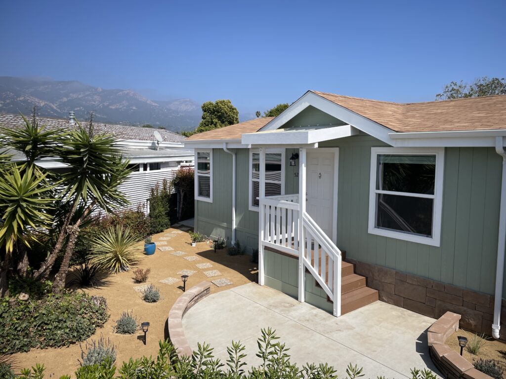 New manufactured home construction rancho santa barbara